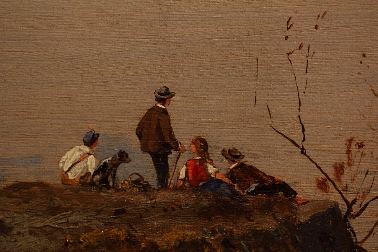 Lago Greenwood, 1875 - Smithsonian American Art Museum, dettaglio